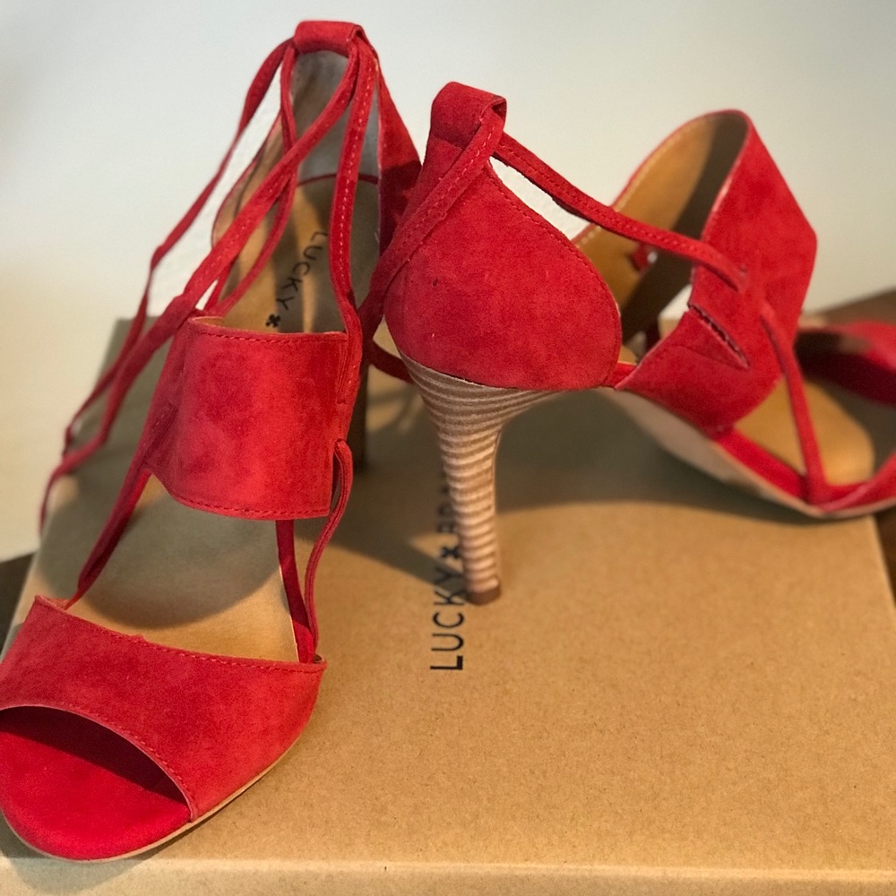 NEW✨ Lucky Brand Salana Heels - Picture 7 of 8